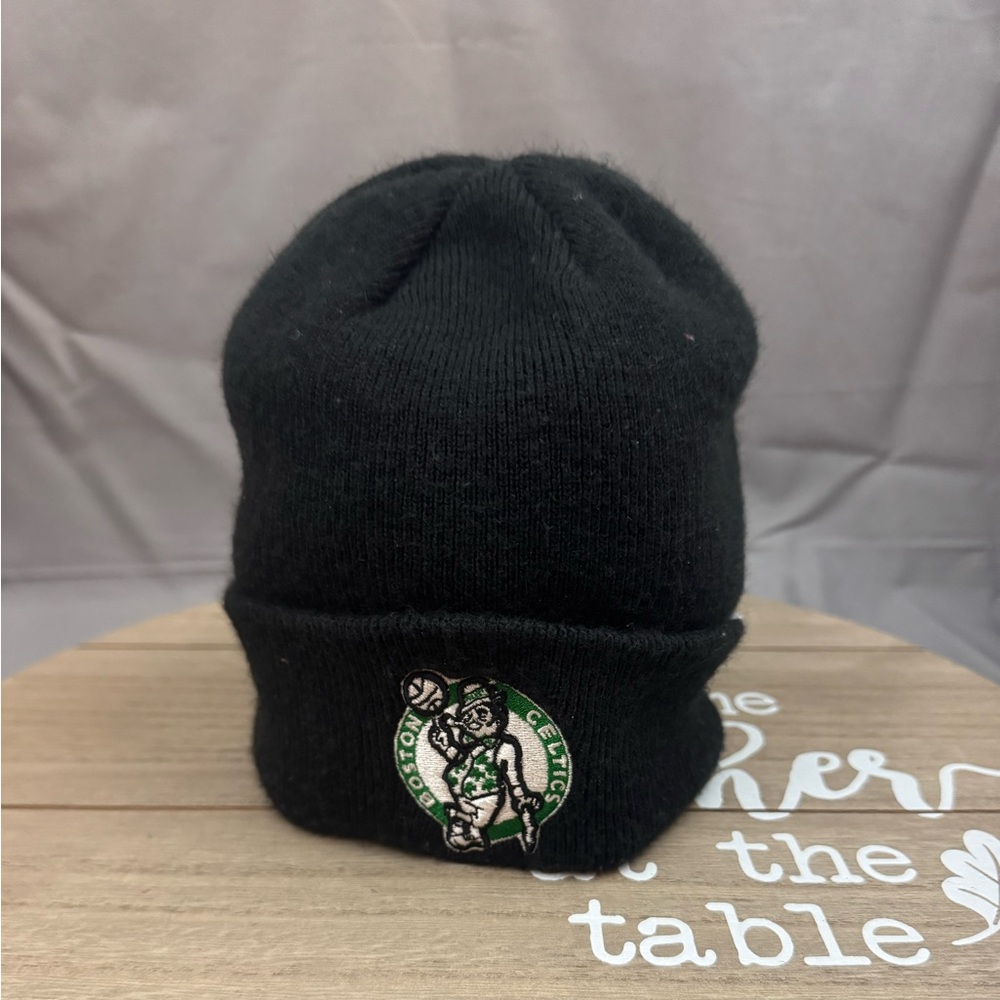 ‘47 Brand Boston Celtics Men’s Women's Cuff Beanie Black Green One Size
